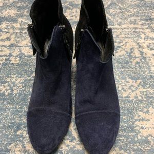 EUC Rag and Bone Navy & Black Margot Booties
